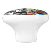 Rainbow Assault Keramische Knop (Zijkant)
