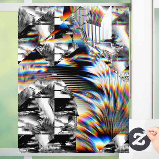 Rainbow Assault  Raamsticker (Huis)