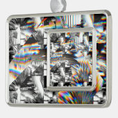 Rainbow Assault Verzilverd Kader Ornament (Links)