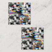 Rainbow Assault Vierkante Visitekaartje (Voorkant / Achterkant)