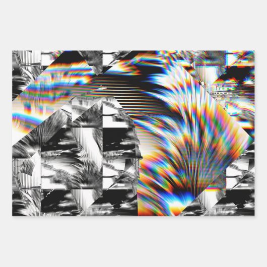 Rainbow Assault Wrapping Paper Flat Sheet Set van  (Voorkant 3)