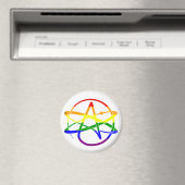 Rainbow Atheïst Magneet (Insitu (Vaatwasser))