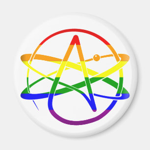 Rainbow Atheïst Magneet