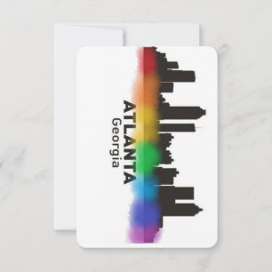 Rainbow Atlanta RSVP Kaartje