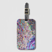 Rainbow Aura Crystals Bagagelabel (Voorkant (verticaal))