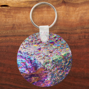 Rainbow Aura Crystals Sleutelhanger