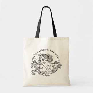 Rainbow Babes Black & White Tas
