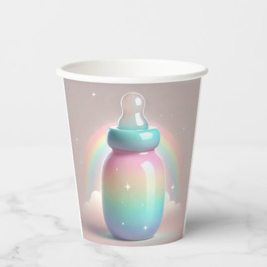 Rainbow Baby Cup Papieren Bekers (Voorkant)