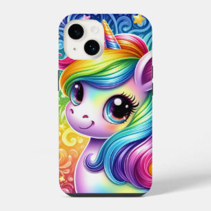 Rainbow baby eenhoorn iphone 14 hoesje