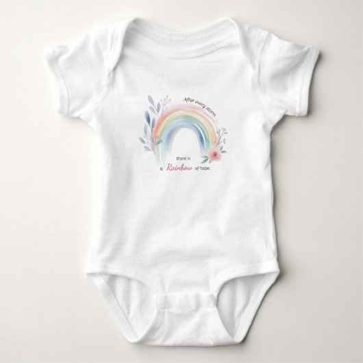 Rainbow Baby Miracle Romper (Voorkant)