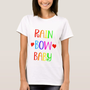 Rainbow Baby Moederschap Zwangerschap Hemelvaart m T-shirt