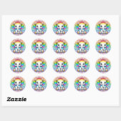 Rainbow baby olifant stickers (Vel)