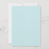 Rainbow Baby shower Invitation Kaart (Achterkant)