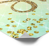 Rainbow Baby shower Welkomstteken Poster (Hoek)