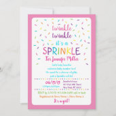 Rainbow Baby Sprinkle Kaart (Voorkant)