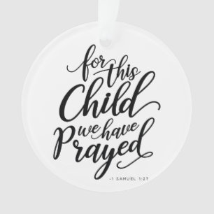 Rainbow baby Zwangerschap Bijbel Verse Ornament