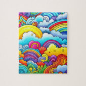 Rainbow backgrounds legpuzzel (Verticaal)