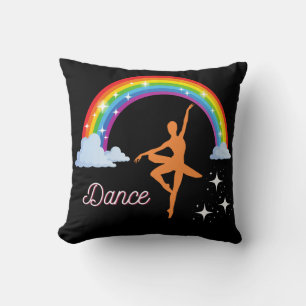 Rainbow Ballerina Dance Kussen