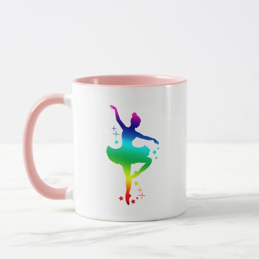Rainbow Ballerina Mok (Links)