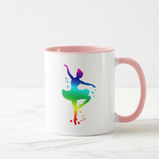 Rainbow Ballerina Mok (Rechts)