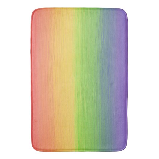 Rainbow Bath Mat (Voorkant Verticaal)