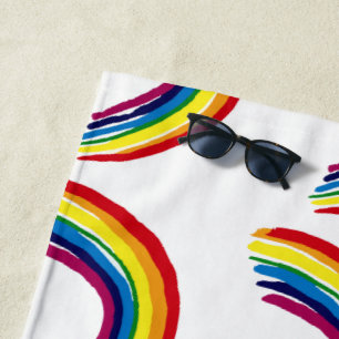 RAINBOW BEACH TOWELS STRANDLAKEN