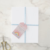 Rainbow Bedankt Verjaardagsfeest Favoriet Gift Lab Cadeaulabel (Met Touw)