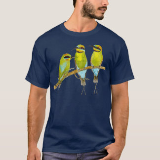Rainbow Bee Eater Bird T-shirt