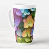 Rainbow Begonia #766 - Latte Mug (Angle gauche)