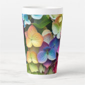 Rainbow Begonia #766 - Latte Mug (Devant)