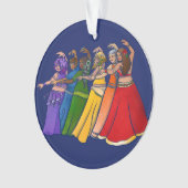 Rainbow Belly Dancer Art Belly Dance Troupe (devant)