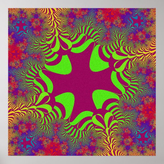 Rainbow Berry Cross Poster (Voorkant)