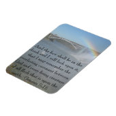 Rainbow Bible Scripture Magnet Magneet (Linkerzijde)