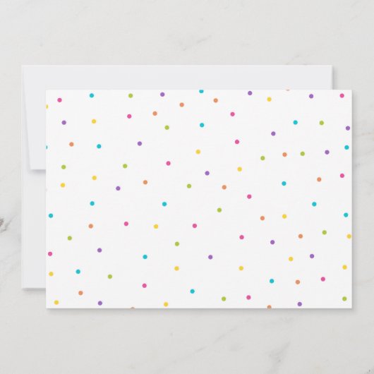 Rainbow Birthday Invitation Bright Rainbow Party (Dos)