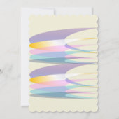 Rainbow Birthday Invitation Card (Dos)