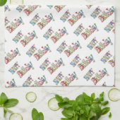 Rainbow Birthday Kitchen Towel Theedoek (Gevouwen)