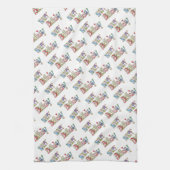 Rainbow Birthday Kitchen Towel Theedoek (Verticaal)