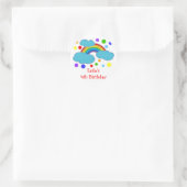 Rainbow Birthday Party Favoriser les Étiquettes (Sac)