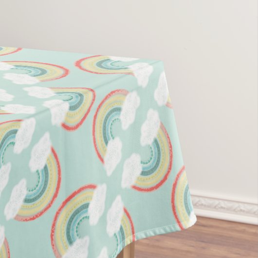 Rainbow Birthday Party Kinder Tafelkleed (Voorbeeld)