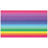 Rainbow Birthday Party Tafelkleed (Voorkant (Horizontaal))