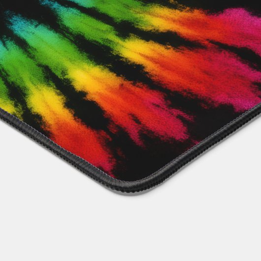 Rainbow Black Tie Dye (Coin)