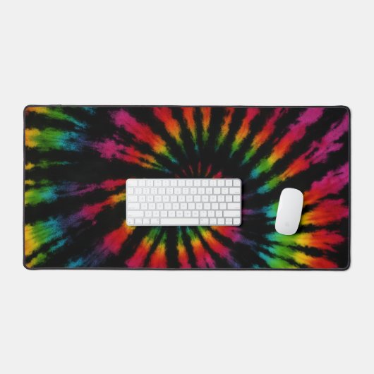Rainbow Black Tie Dye (Clavier et souris)