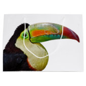 Rainbow Bled Toucan Gift Bag Large Cadeauzakje (Voorkant)
