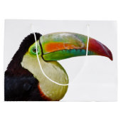 Rainbow Bled Toucan Gift Bag Large Cadeauzakje (Achterkant)