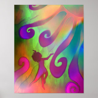 Rainbow Blessed Poster