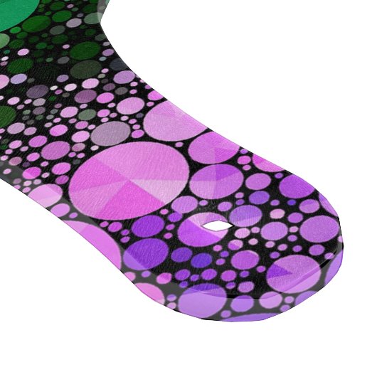 Rainbow Bling Pattern Snijplank (Hoek)