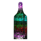 Rainbow Bling Pattern Snijplank (Voorkant)