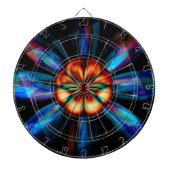 Rainbow Bloom Dartbord (Voorkant)