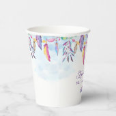 Rainbow Boho Papieren Bekers (Rechts)
