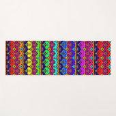 Rainbow Boho Sunrise | Je past je aan Yogamat (Voorkant (horizontaal))